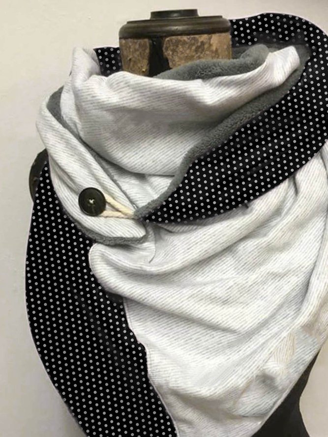 Polka Dot Patchwork Schals