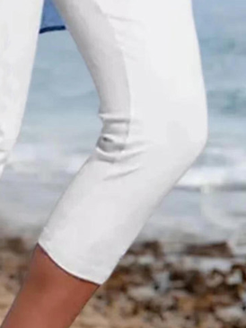 Baumwolle Lässig Urlaub Leggings