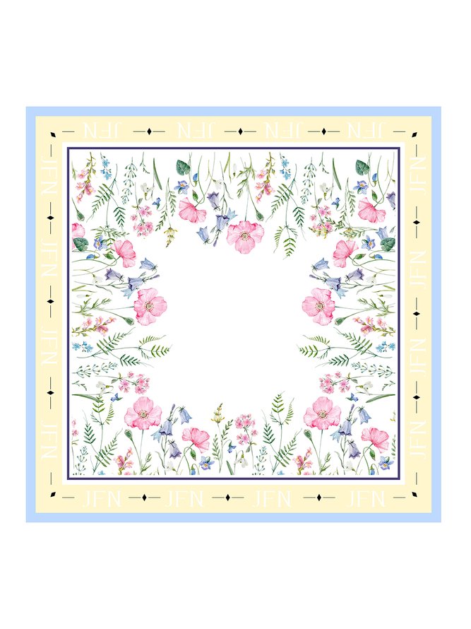 Botanisch Print Quadrat