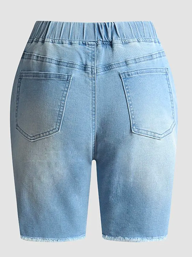 Unifarben Einfach Weit Jeans