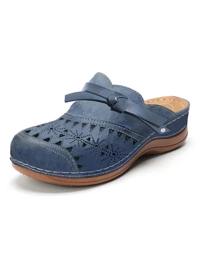 Verknotet Cut-Out Retro Birkenstocks