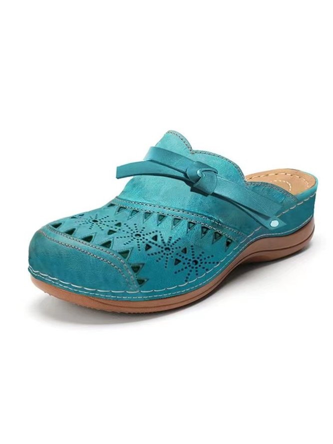 Verknotet Cut-Out Retro Birkenstocks