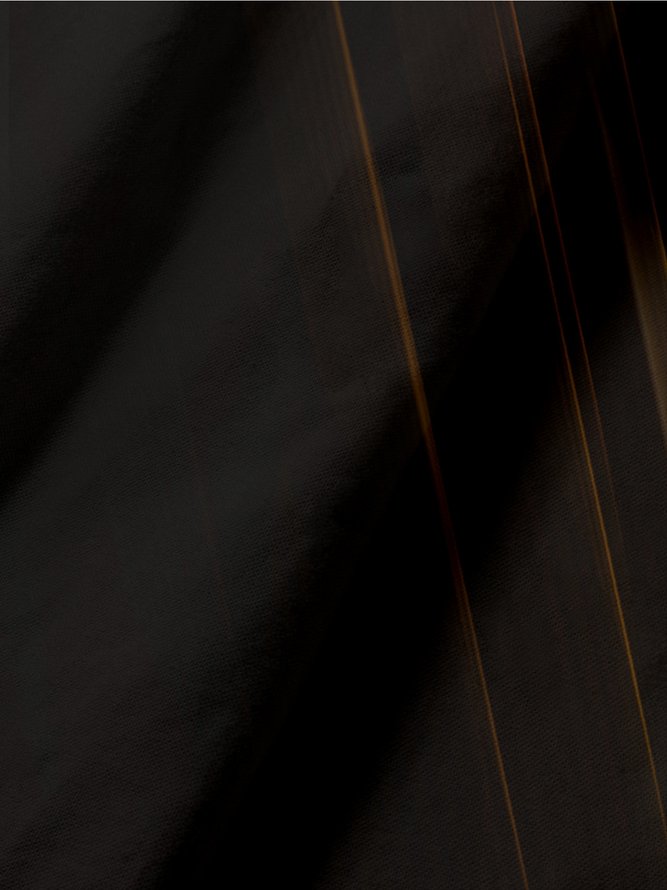 Lässig Kunst Sammlung Farbverlauf Gestreift Geometrisch Muster Revers Kurzarm Polo Print Oberteile
