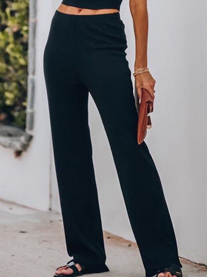 Jersey Lässig Freizeithose
