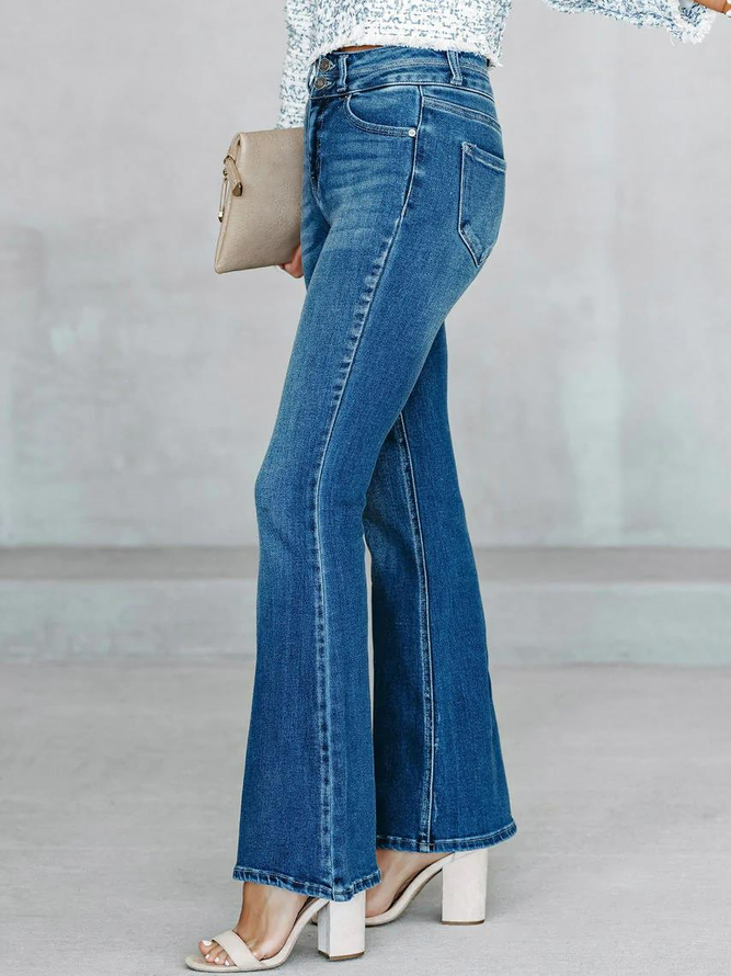 Urban Denim Unifarben Jeans