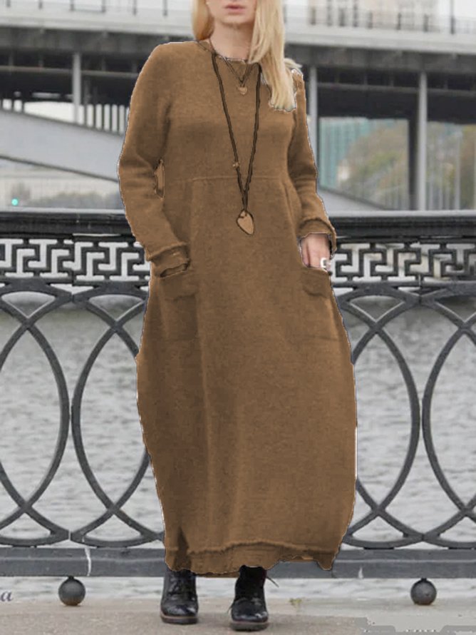 Baumwolle Freizeitkleid