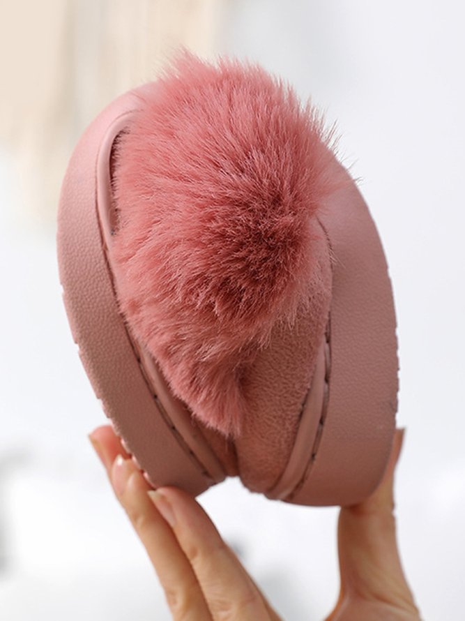 Metall Plüsch Warm Zuhause Schuhe Schnee Schuhe