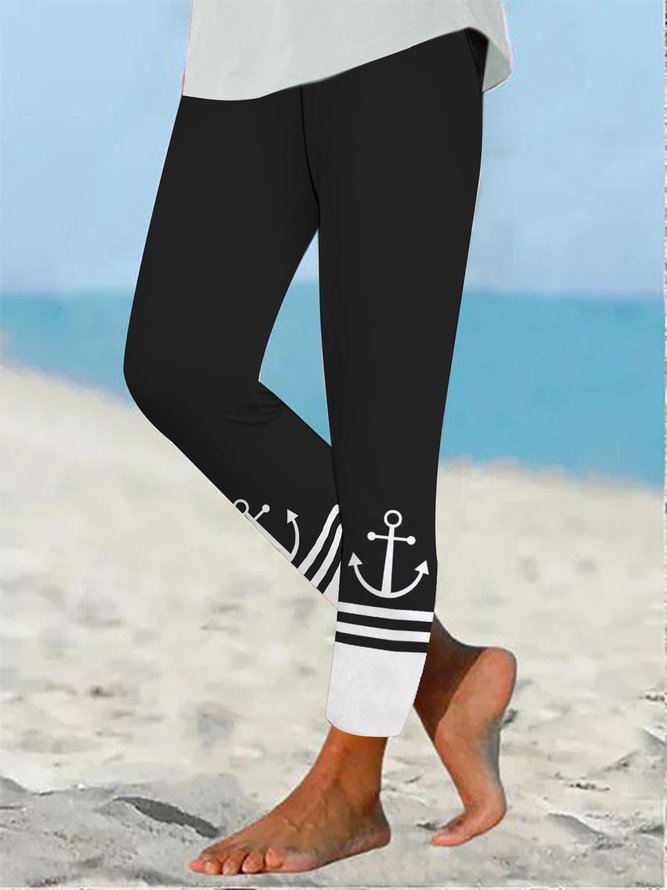 Lässig Meer Fest Leggings