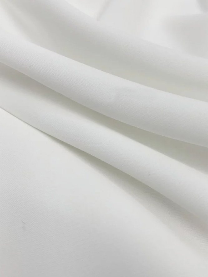 Rundhals Elegant Unifarben Zweiteiliges Set