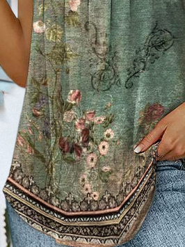 Karree-Ausschnitt Gestrickt Lässig Sommer Atmungsaktiv Tanktop Oberteile