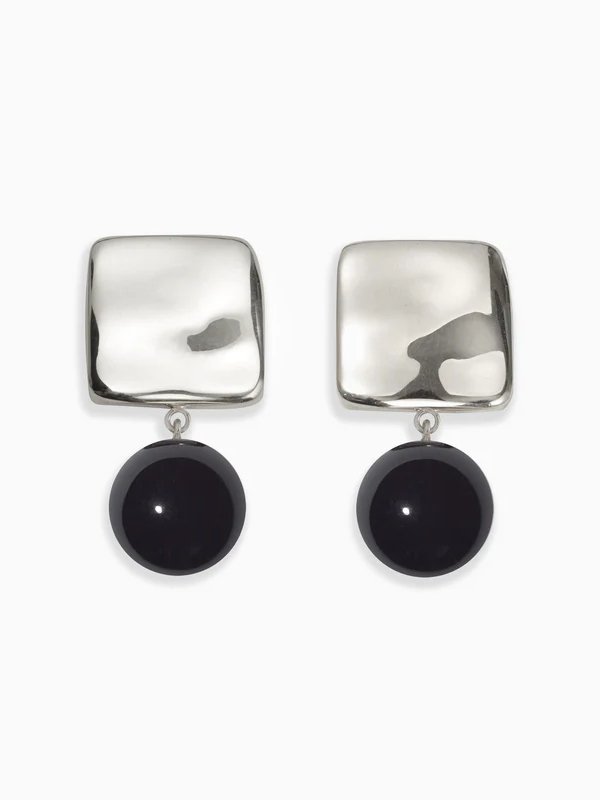 Urban Metall Naturstein Geometrisch Ohrringe Party Damen Schmuck