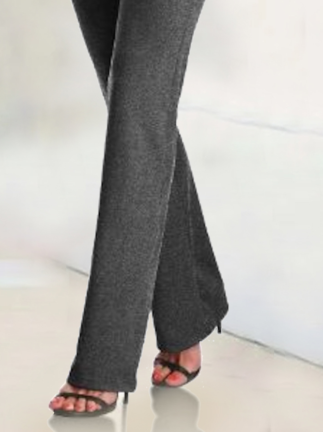 Unifarben Weit Freizeithose