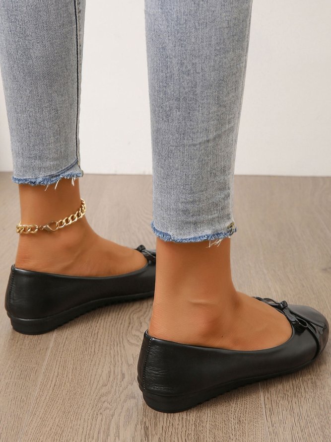 Urban Farbblock Bowkont Flache Schuhe