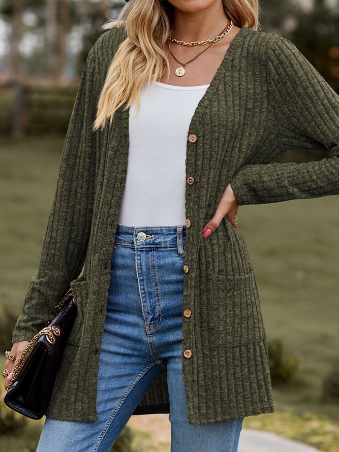 Lässig Sonstiges Strickjacke