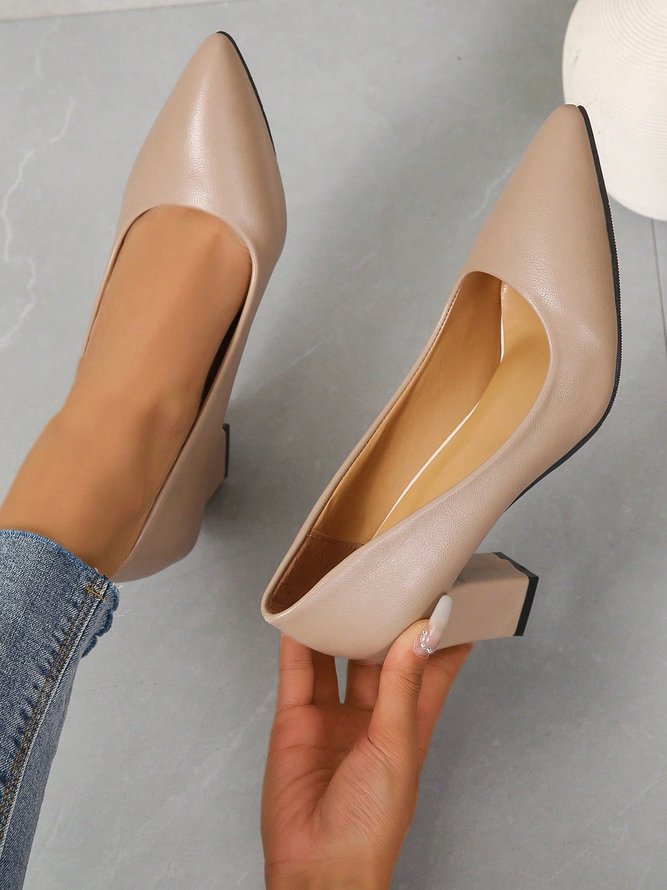 Damen minimalistisch Pendeln Blockabsatz Flache Schuhe