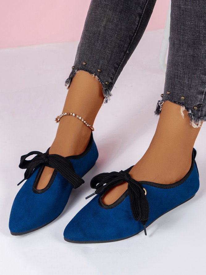 Lässig Ausgehöhlt Schnürung Schuhe