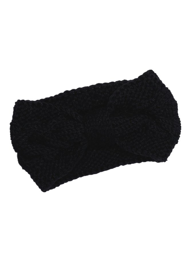 Twist Stricken Schleife Stirnband