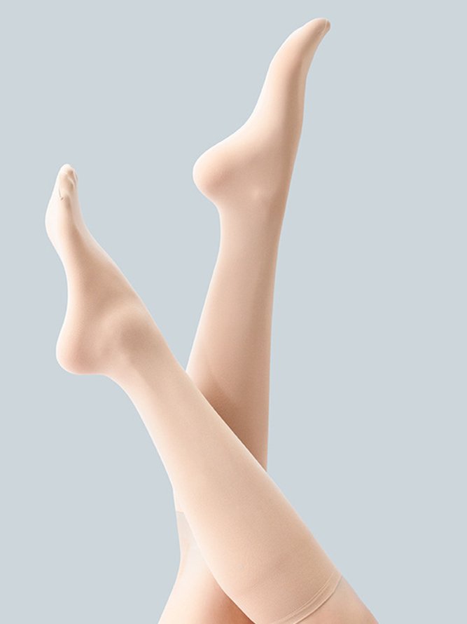 Damen minimalistisch Über den Wadensocken