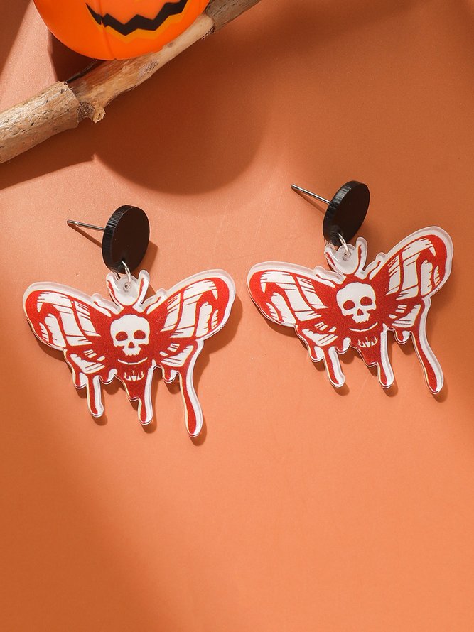 Halloween Spinne Netz Schmetterling Baumeln Ohrringe