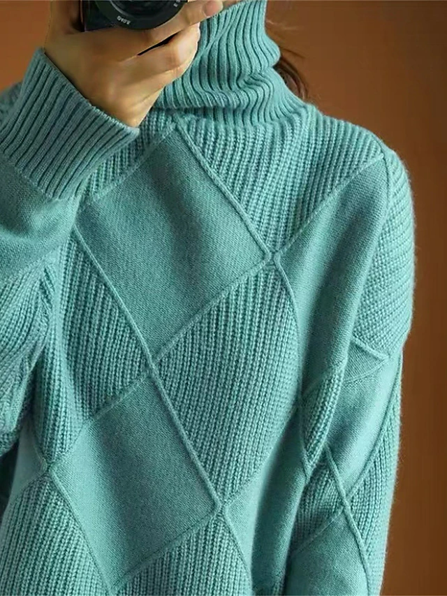 Garn/Wollgarn Lässig Pullover