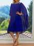 Chiffon Paillette Party Hochzeit Kleid
