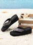 Strand Urlaub Strass Plateau Keil Zehentrenner