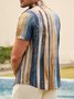 Freizeit Urlaub Abstrakt Farbverlauf Geometrisch Muster Hawaiische Stil Print Bluse Bluse