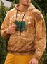 Herren Weihnachten Elemente Weihnachtsbaum Auto Grafik Print Langarm Sweatshirt