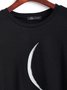 Stern Print Lässig Blusen & Shirts