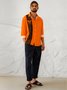 Herren Halloween Print Anti-Falten Feuchtigkeit Wicking Stoff Fashion Hawaiische Revers Langarm Shirts