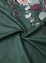 Damen Lässig Geblümt Herbst Regelmäßige Passform Jersey Langarm Regelmäßig H-Linie Mittel Elastizität Bluse Bedruckenn & Shirt