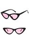 UV400 Schutz Retro volle Deckung Rahmen Katze Ösen Brille