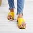 Damen Bequem Plateau Sandale Schuhe