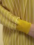 Gestreifte Bluse mit Langarm