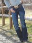 Denim Lässige Hosen