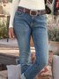 Retro Denim Jeans mit Taschen