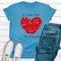 Damen Kurzarm T-Shirts T-Shirt Sommer Buchstabe Baumwolle Rundhals Täglich Ausgehen Lässig Oberteile