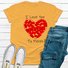 Damen Kurzarm T-Shirts T-Shirt Sommer Buchstabe Baumwolle Rundhals Täglich Ausgehen Lässig Oberteile