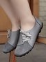 Retro Flache Schuhe