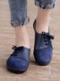 Retro Flache Schuhe