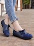 Retro Flache Schuhe