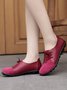 Retro Flache Schuhe