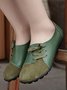 Retro Flache Schuhe