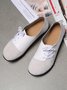 Retro Flache Schuhe