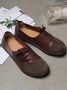 Retro Flache Schuhe