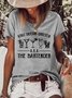 Damen Kurzarm T-Shirts T-Shirt Rundhals Lässig Sommer Oberteile