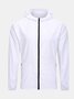 Herren Outdoor Laufen Fitness Schnelltrocknend Atmungsaktiv Mit Kapuze Jacke