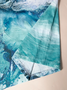 Kurzarm Print T-shirt Bedrucken