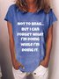 Damen Buchstabe Kurzarm T-Shirts T-Shirt Rundhals Lässig Sommer Oberteile
