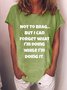 Damen Buchstabe Kurzarm T-Shirts T-Shirt Rundhals Lässig Sommer Oberteile